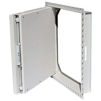 Revisionsklappe für Wand - SB FD240 - Exitile - für abgehängte Decken / quadratisch / Stahl