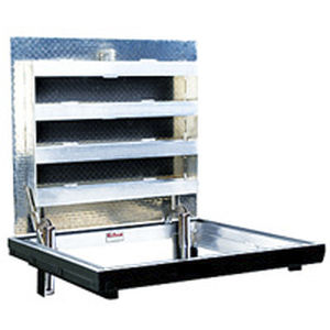 Luke für Fußboden - JAL-H20 l JDAL-H20  - Bilco UK - quadratisch / Aluminium / mit Wasserdrainage