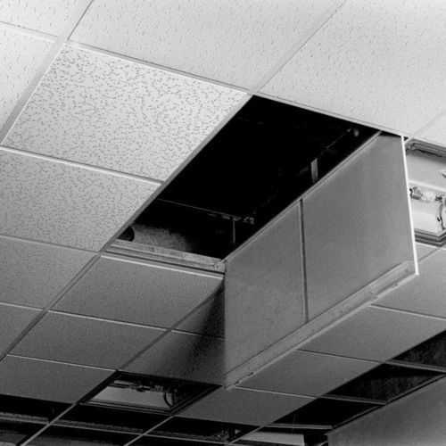 Revisionsklappe für Decke - KSTE - KARP Associates, Inc. - quadratisch / rechteckig / Metall