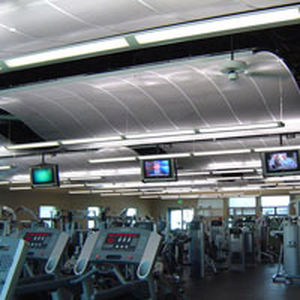 Akustikplatte für abgehängte Decken - CURVGRID™ : ONE DIRECTIONNAL - CHICAGO METALLIC CORPORATION - Metall / für professionellen Einsatz / Fertig