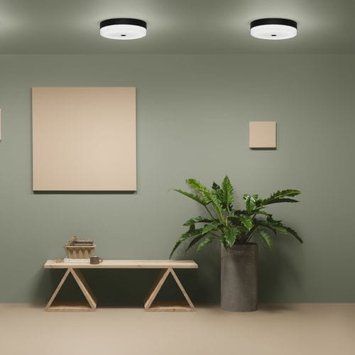 Deckenleuchte / minimalistisches Design - PILO - ATELJE LYKTAN - rund / Polycarbonat / PET
