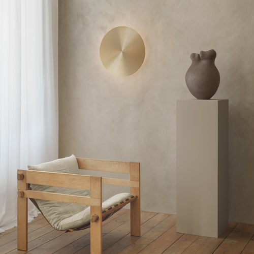 Wandleuchte / minimalistisches Design - ALBA  - ATELJE LYKTAN - für den Innenraum / anodisiertes Aluminium / gebürstetes Aluminium