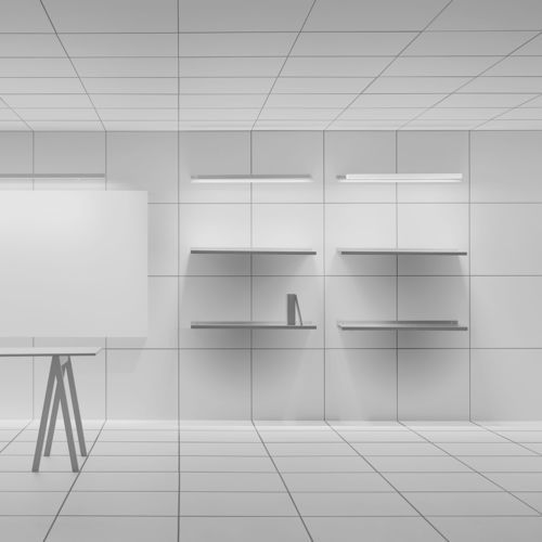 Moderne Wandleuchte - BOOK  - ATELJE LYKTAN - für den Innenraum / extrudiertes Aluminium / PMMA