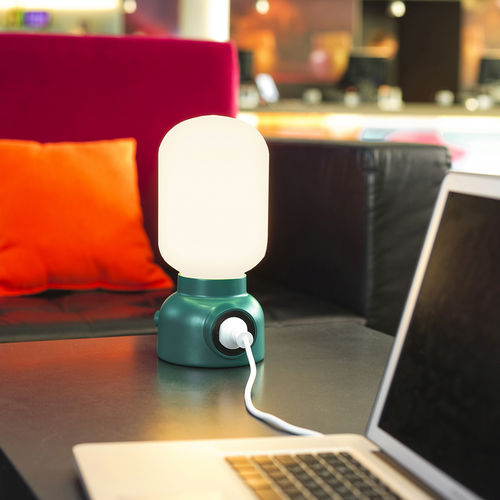 Tischlampe - PLUG - ATELJE LYKTAN - Aluminium / Glas / modern