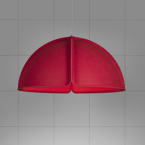 Hängelampe - HOOD - ATELJE LYKTAN - Aluminium / Acryl / Polyester