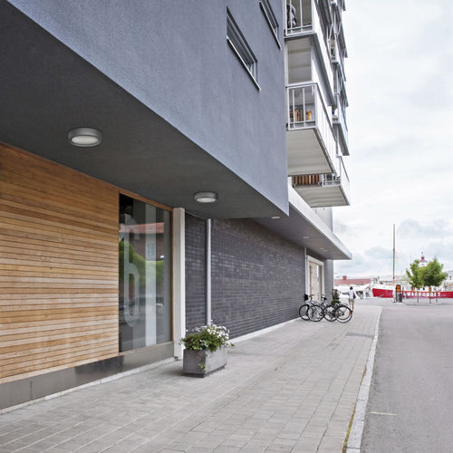 Moderne Deckenleuchte - BIANCA - ATELJE LYKTAN - rund / Aluminiumguss / aus Acrylglas