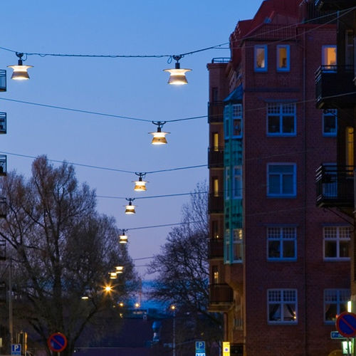 LED-Seilleuchte - GLENN - ATELJE LYKTAN - HID / rund / Aluminium