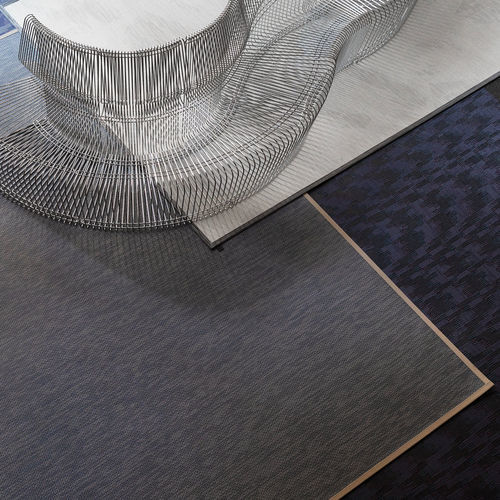 Moderner Teppich - EMERGE - SWIRL  - BOLON - einfarbig / Polyester / PVC