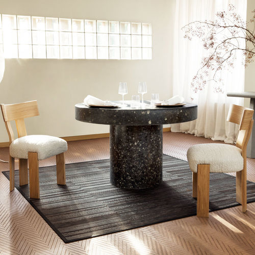 Moderner Teppich - GRAPHIC - GRADIENT - BOLON - Motiv / Polyester / PVC