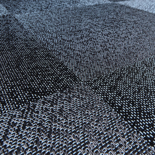 Teppichfliese - BLACKISH MINT - BOLON - gewebt / Vinyl / für Gewerbegebrauch