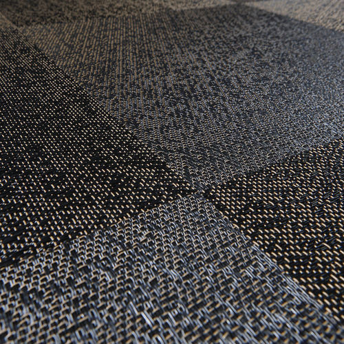 Teppichfliese - BLACKISH TAUPE - BOLON - gewebt / Vinyl / für Gewerbegebrauch