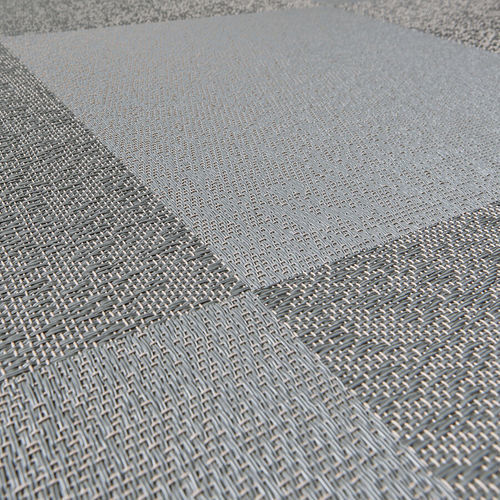 Teppichfliese - GREYISH ROSE - BOLON - gewebt / Vinyl / für Gewerbegebrauch