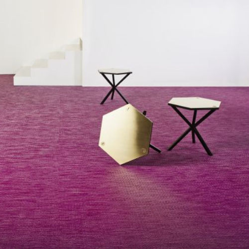 Vinyl-Bodenbelag - FUCHSIA  - BOLON - für den Innenraum / für Dienstleistungsbereich / aus Fliesen