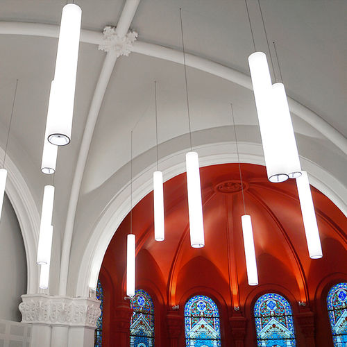 Hänge-Downlight - LEPO - FAGERHULT - LED / rund / für Außenbereich