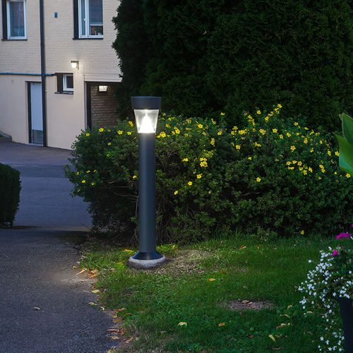 Leuchtpoller für Garten - AZUR - FAGERHULT - modern / Edelstahl / Aluminiumguss