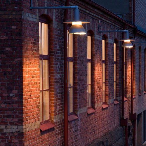 Moderne Wandleuchte - STOCKHOLM 2 - FAGERHULT - für Außenbereich / Aluminium / Aluminiumguss