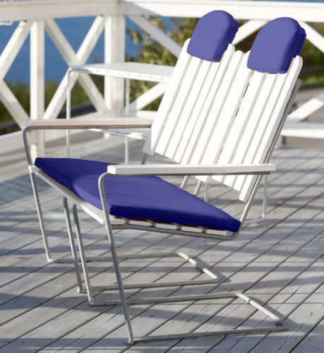 Klassisches Sofa - A3 - GRYTHYTTAN STÅLMÖBLER - für Garten / stapelbar / weiß