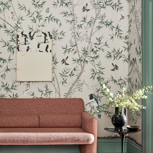 Moderne Tapete - BELTON - The Little Greene - Blumenmotive / Naturmotiv / Szenen