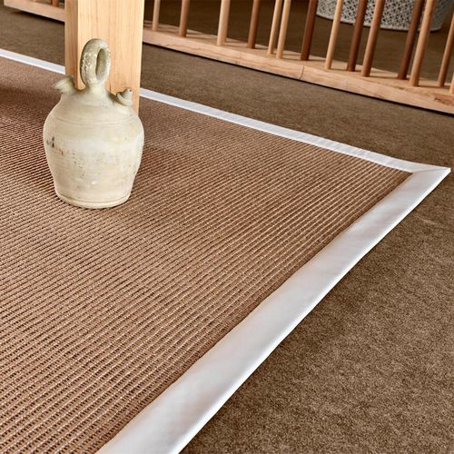 Moderner Teppich - MEDITERRANEAN : BALTICA - NATURTEX - einfarbig / Sisal / rechteckig