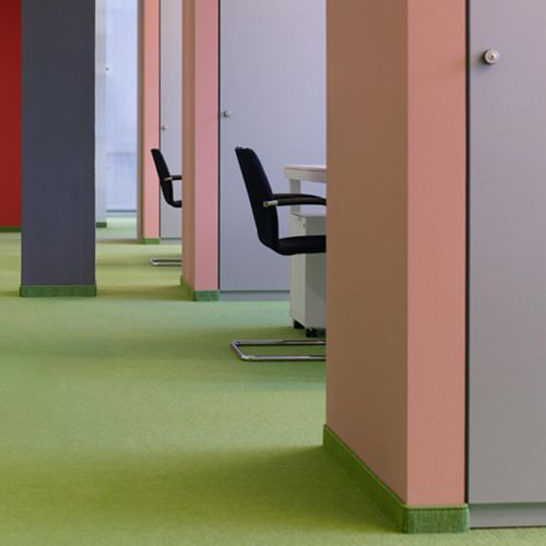 Tuft-Teppichboden - INTERLAND : PLUS - NATURTEX - Schlingen / Polyamid / Wolle