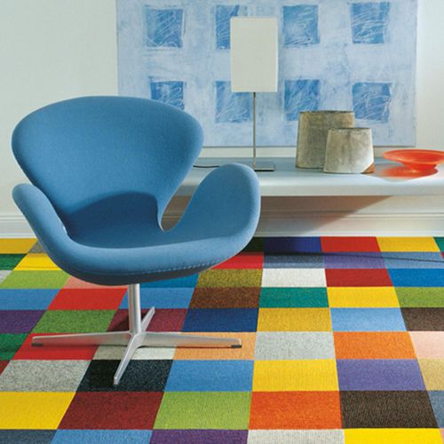 Tuft-Teppichboden - INTERLAND - NATURTEX - Schlingen / Wolle / aus Kaschmir