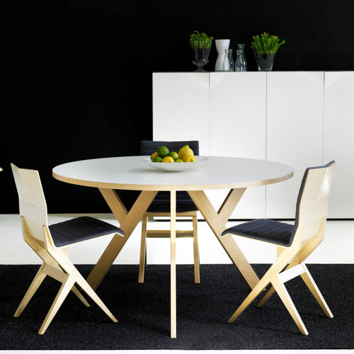 Moderner Tisch - YPSILON - KARL ANDERSSON - Eiche / Nussbaum / Buche