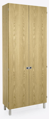 Moderner Kleiderschrank - 2K-SKÅP - KARL ANDERSSON - Eiche / Nussbaum / mit Schwingtür