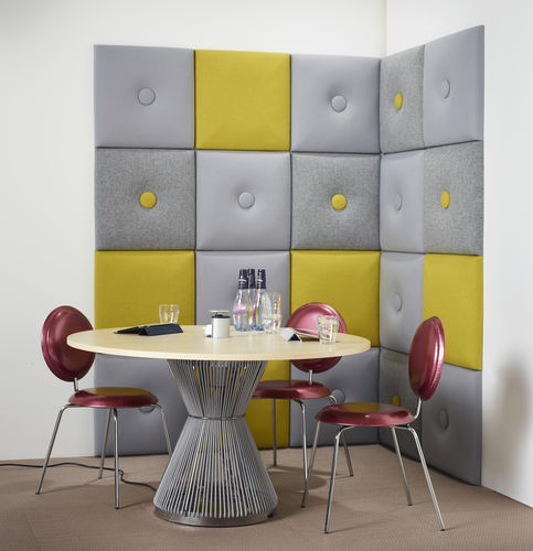 Wandmontierte Akustikplatte - PILLOW - KARL ANDERSSON - quadratisch / für Büro / Design