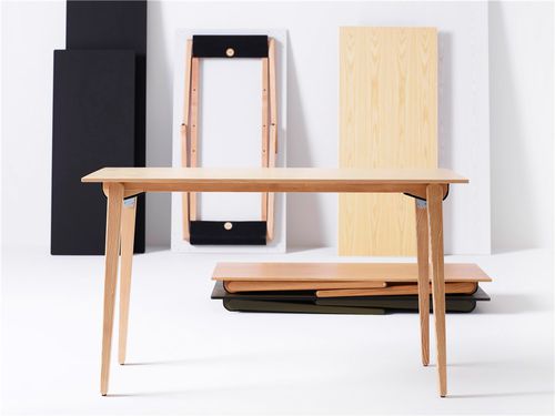 Moderner Tisch - PRESS - KARL ANDERSSON - Eiche / Esche / Birke