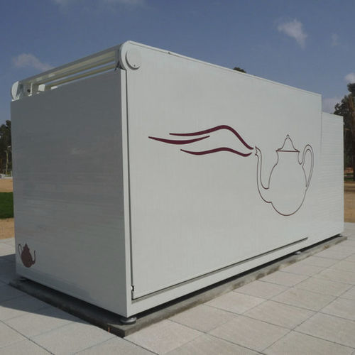 Gastronomie-Kiosk - UMP - ESTEVA BARCELONA - Bar / für Außenbereich / Stahl