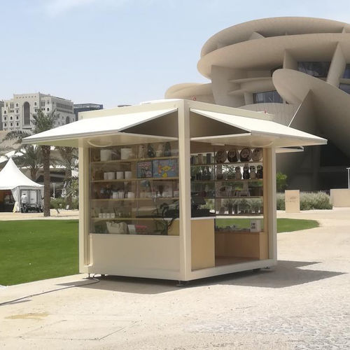 Kiosk für gewerbliche Nutzung - ESTEVA BARCELONA - medizinisch / für Außenbereich / mobil