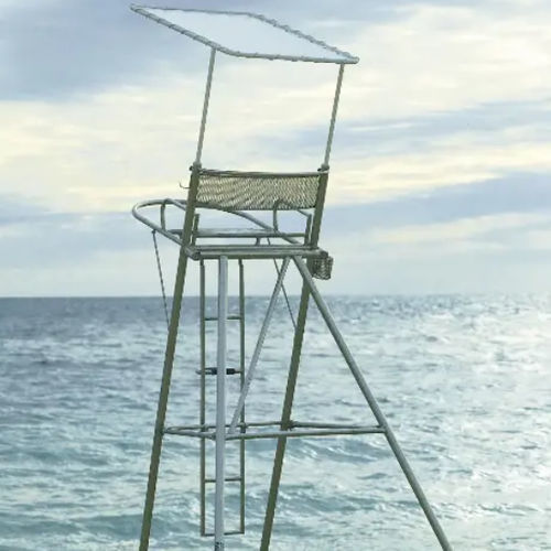 Moderner Stuhl - ESTEVA BARCELONA - für Außenbereich / Segeltuch / Edelstahl