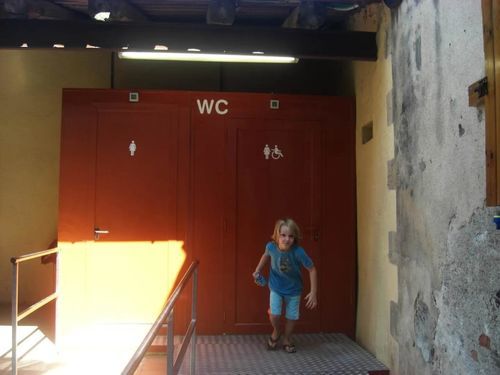 Trockene öffentliche Toilette - UNIVERSAL - ESTEVA BARCELONA - chemisch / einfach / doppelt