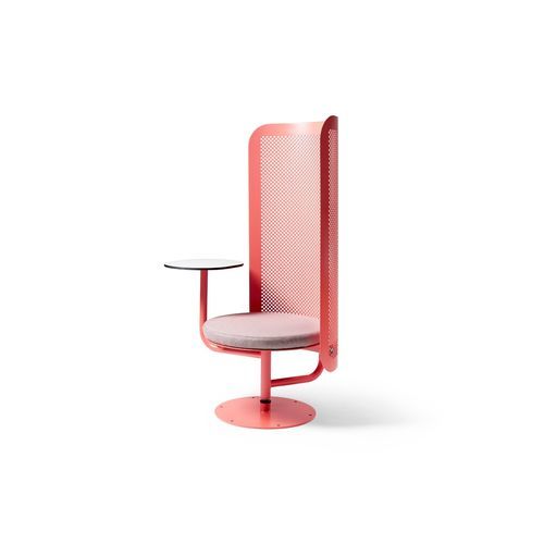 Moderner Sessel - Work Lounge - NOLA INDUSTRIER - Sunbrella® / Aluminium / galvanisiertem Stahl