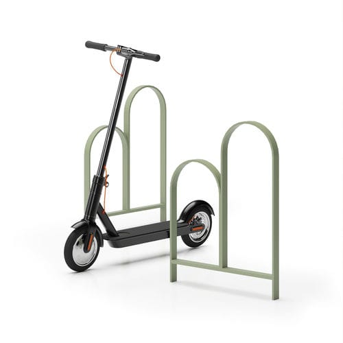 Bodenstehender Fahrradständer - Draken - NOLA INDUSTRIER - gesichert / horizontal / vandalismussicher