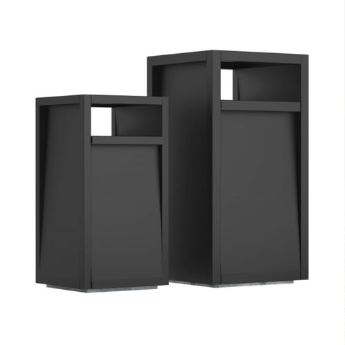 Park-Abfallbehälter - Frame - NOLA INDUSTRIER - freistehend / Stahl / mit integriertem Aschenbecher