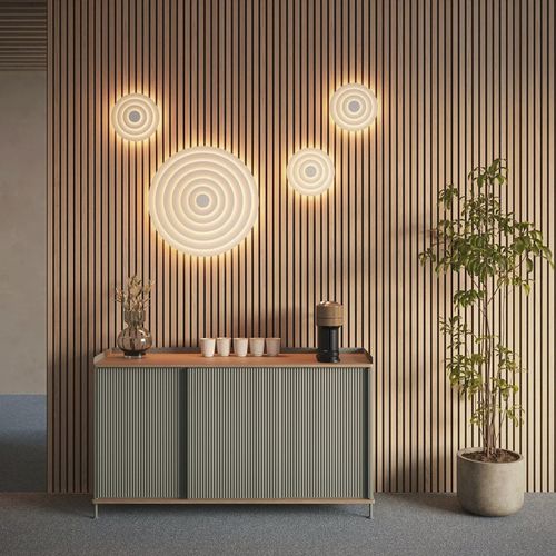 Moderne Wandleuchte - SPRINKLE - ZERO - für den Innenraum / aus lackiertem Metall / Stahl