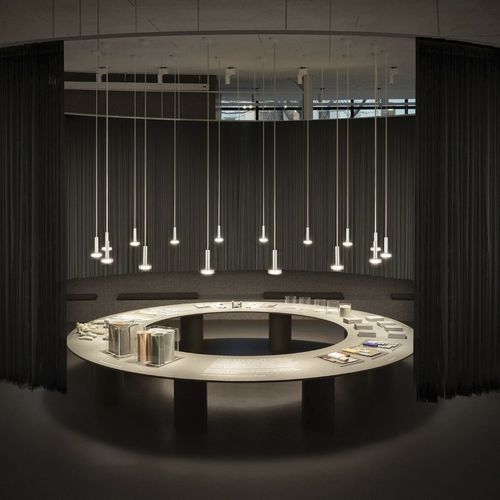 Moderne Deckenleuchte - SPRINKLE - ZERO - mit geometrischen Motiven / Stahl / aus lackiertem Aluminium