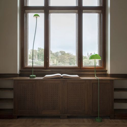Stehleuchte - CURVE FLOOR GLASS - ZERO - Boden / Acryl / Metall