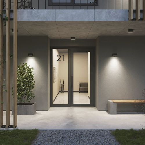 Ovale Deckenleuchte - CEILING - ZERO - PMMA / Aluminium / LED
