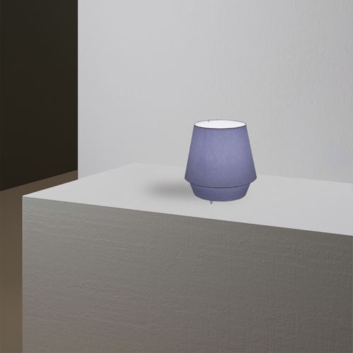 Tischlampe - ELEMENTS - ZERO - Acryl / aus lackiertem Metall / Stoff