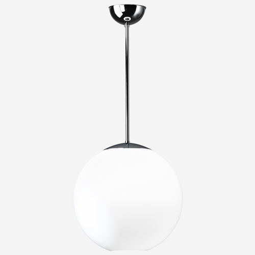 Moderne Deckenleuchte - KULAN - ZERO - rund / Opal / Glas