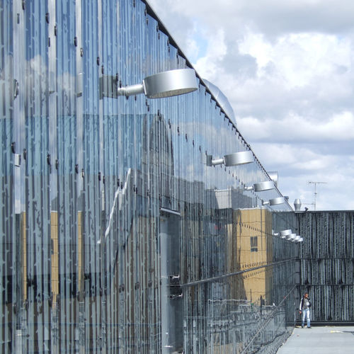 Moderne Wandleuchte - PUCK - ZERO - für den Innenraum / aus lackiertem Stahl / Aluminium