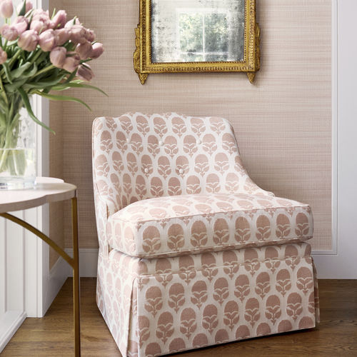 Möbelstoff - MARGUERITE - Thibaut - Motiv / Polyester / Baumwolle