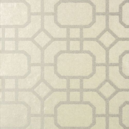 Moderne Tapete - PORTIER BEAD  - Thibaut - geometrisches Muster / beige / Vlies