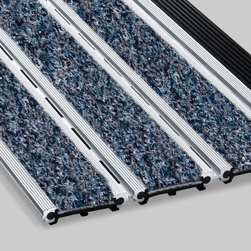 Eingangsmatte für Gewerbegebrauch - M1 - CS - Construction Specialties - Aluminium / Schmutzfang / Profil