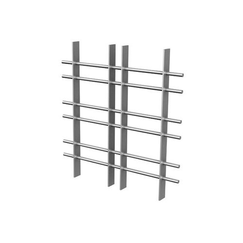 Metall-Geflecht / Aluminium - SENTRY - CS - Construction Specialties - für Fassadenverkleidung / mit Quadratmaschen