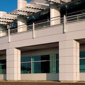 Spanplatte Sonnenschutzlamelle - AIRFOIL™ LUX - CS - Construction Specialties - für Fassaden / horizontal
