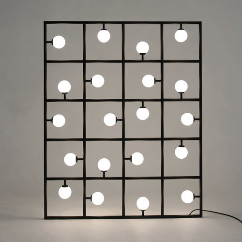 Bodenlampe - SQUARES - Atelier Areti - Aluminium / Glas / modern
