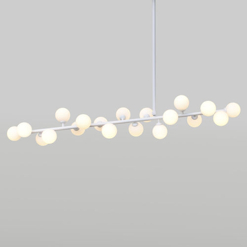 Hängelampe - MIMOSA - Atelier Areti - Aluminium / Messing / Glas